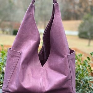 Elegant Purple Satchel Savanna